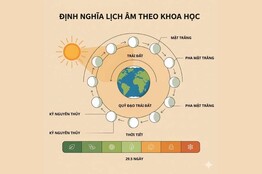 Định nghĩa lịch âm theo khoa học: Cơ sở thiên văn và Giá trị thực tiễn