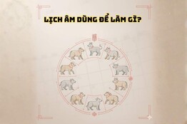 Lịch âm dùng để làm gì? 5 vai trò cốt lõi trong đời sống người Việt