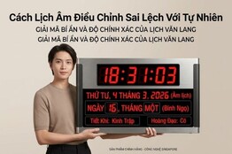 Cách Lịch Âm Điều Chỉnh Sai Lệch Với Tự Nhiên: Bí Ẩn Quy Luật Tháng Nhuận