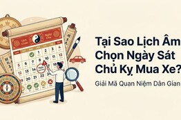 Tại Sao Lịch Âm Chọn Ngày Sát Chủ Kỵ Mua Xe? Giải Mã Quan Niệm Dân Gian Tại Sao Lịch Âm Chọn Ngày Sát Chủ Kỵ Mua Xe? Giải Mã Quan Niệm Dân Gian